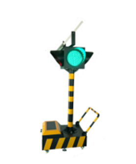 丁青太阳能移动信号灯