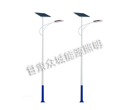 丁青复兴号太阳能led路灯